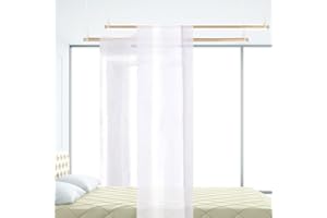 Beyeutao Bed Canopy Frame Adjustable Solid Wood Bed Poles Hanging Bed Pole Canopy Bed Frame Bed Curtains Frame Suitable for All beds 2Pcs 78 inches.