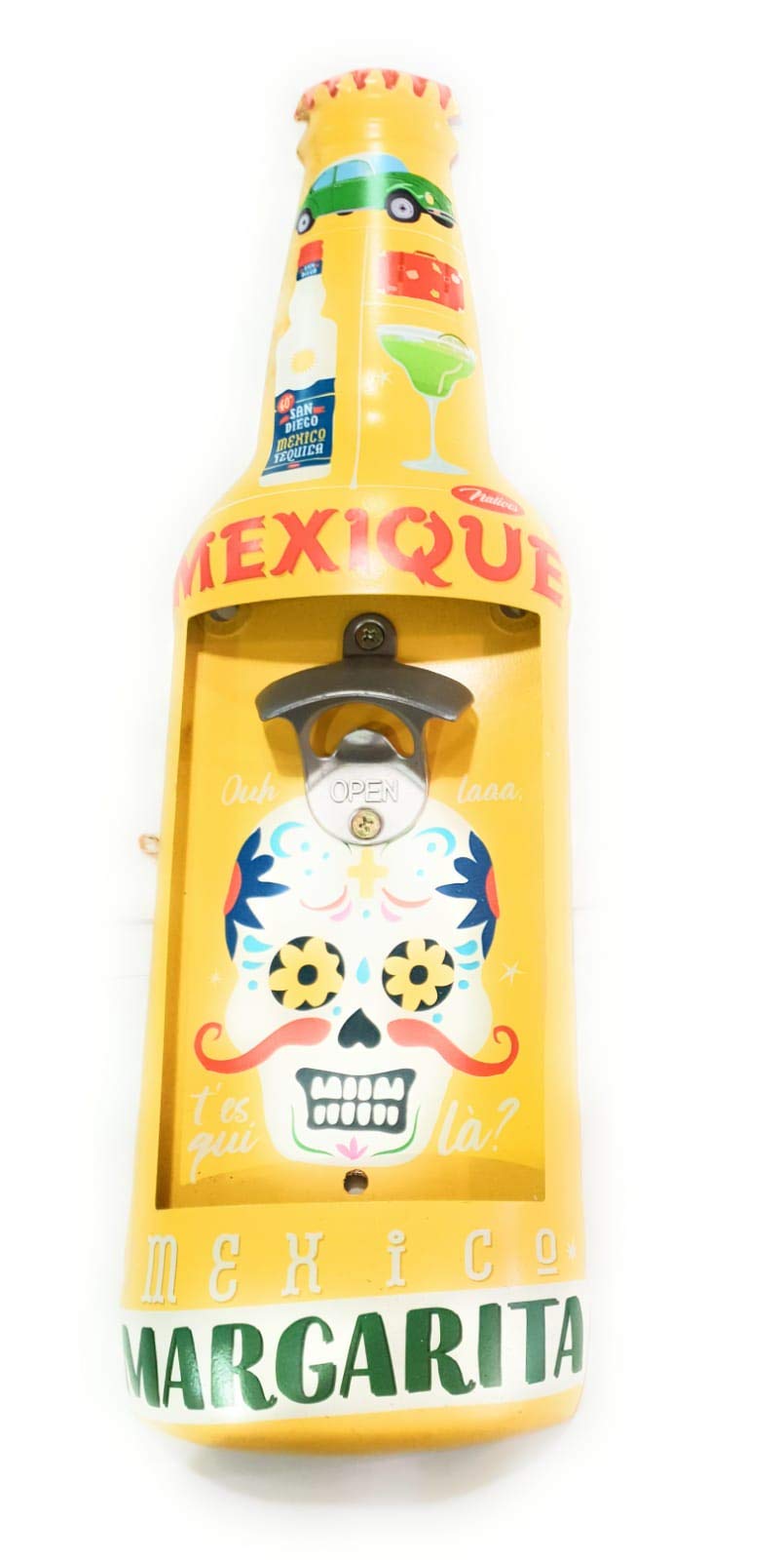 Natives Cocktails du Monde Metal Bottle Opener