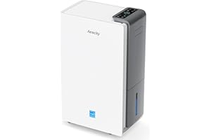 4500 Sq.Ft Most Efficient Energy Star 2025 Dehumidifier,AEOCKY Max 80 Pint/D(Standard 56Pint/D) Smart Compressor Dehumidifier