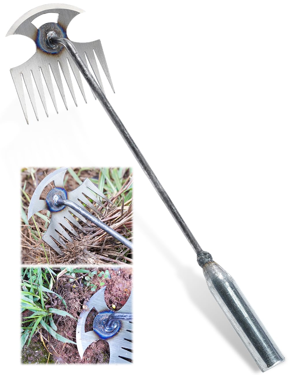 Garden Hoe Weeding Artifact Uprooting Weeding Tool, 2024 Upgraded Weed Weed Pulling Tool