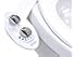 Luxe Bidet Neo 120 - Self Cleaning Nozzle - Fresh Water Non-Electric Mechanical Bidet Toilet Attachment (white and white)