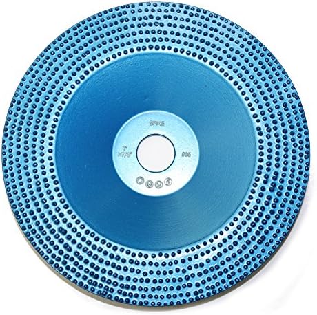 Spike 7" Diamond Cup Removing Disc Wheel with RCD Newest Technology & Rubber Cushioned Body (Spike, 7", 14.5 oz Very Light)