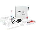 IQCrew 40-Piece Deluxe Microscope Slide Preparation Kit - Essential Student Tool Kit w/Stains + Shrimp Hatchery Experiment - SP-18