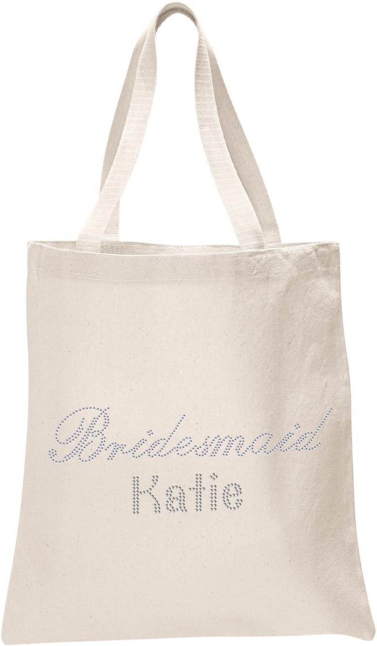personalised bride bag