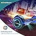 Hoverboard Two-Wheel Self Balancing Electric Scooter UL 2272 Certified, Metallic Chrome with Bluetooth Speaker and LED Light (Chrome Blue)
