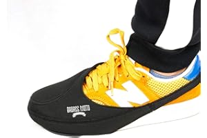 Badass Moto Motorcycle Shifter Shoe Protector - Motorcycle Shoe Cover, Motorcycle Gear Shift Shoe Protector, Motorcycle Boot Protector - Men & Women Motorcycle Shoe Protector Fits Up To Size 12 Shoes