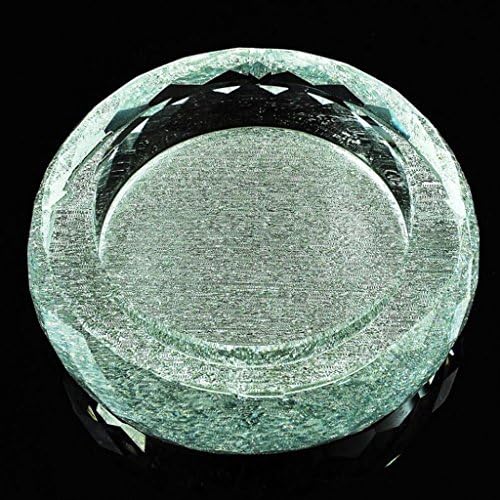 FACAIG The money ashtray fabric pattern cycle bright style personalized Crystal Lounge stylish rollsnownow decoration (Size: 2525 4.5 cm).