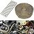 CoCocina 7.5mX2.5cmX1.6mm Titanium Motor Car Insulation Exhaust Header Heat Wrap With Stainless Ties Kit