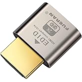 FUERAN HDMI Dummy Plug Headless Ghost Display Emulator HDMI-Compatible（Fit Headless-1920x1080 New Generation@60Hz） (HDMI2.0-2K-1P)