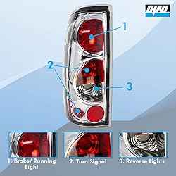 CPW Tail Lights Compatible with [1999 2000 2001