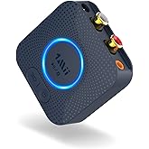 1Mii Bluetooth 5.3 Receiver for Home Stereo, aptX HD Bluetooth Audio Adapter for Music Streaming Sound System, 3.5mm AUX RCA,