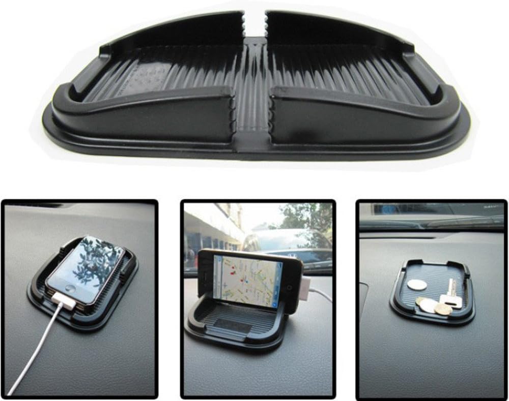 JIREH Skidproof Non-slip Holder for Mobile Phone In The Car Dashboard and Good Grip.