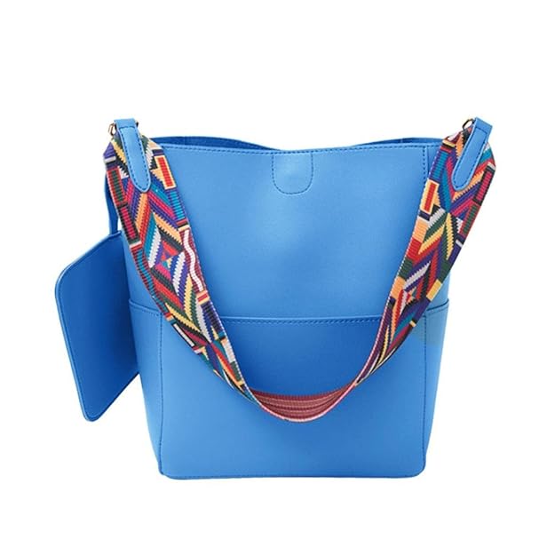Jaminy Damen Handtasche Mode Eimer Tasche Schultertasche Umhängetasche Shoppe Tote Einfach Mode Eimer Tasche tragbar Schulter