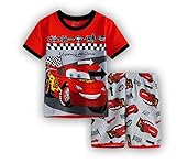 Boys Pajamas 100% Cotton Cars Short Kids Snug Fit