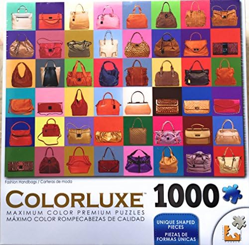 Colorluxe Fashion Handbags 1000 Puzzle