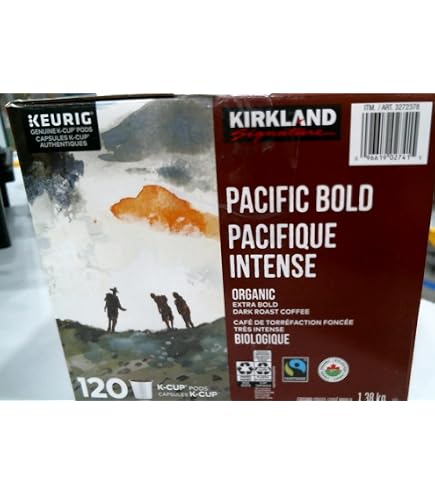 KIRKLAND SIGNATURE PACIFIC BOLD PACK OF 120 K- CUPS 1.36KG