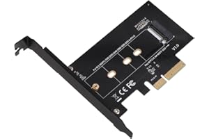 SIIG M.2 NGFF SSD M Key NVME PCIe 3.0 x 4 Card Adapter