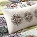 Mi Zone Tamil Comforter Set, Vibrant Flowers Design All Season Teen Bedding, Matching Sham, Decorative Pillow, Girls Bedroom Décor, Full/Queen, Multi 4 Piece