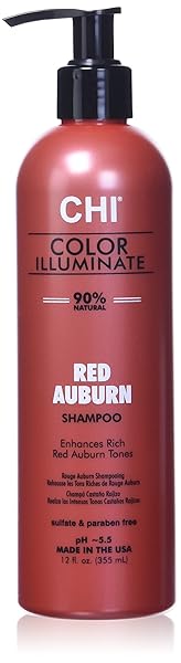CHI COLOR ILLUMINATE SHAMPOO, PROVIDES BALANCED COLOR REPLENISHMENT...