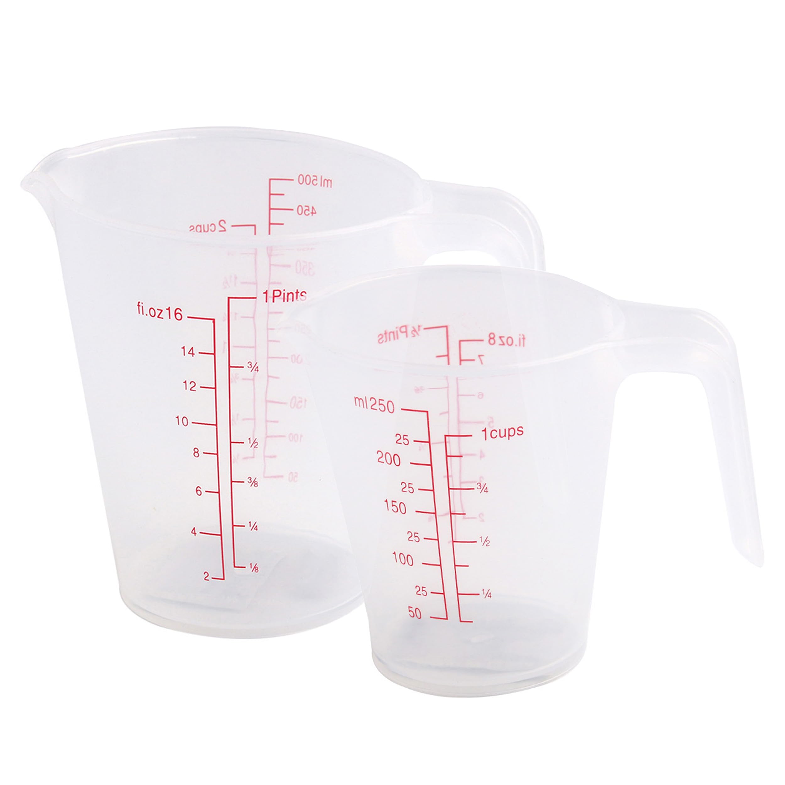 Multi-Purpose Measuring Cup Set - 1 & 2 Cup