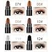 Huayang| 12Pcs/Set Waterproof Smoky Shimmer Eyeshadow Palette/ Sticks/ Pen - Eyeliner Pen for Eye Natural Foundation Makeup Party for Women