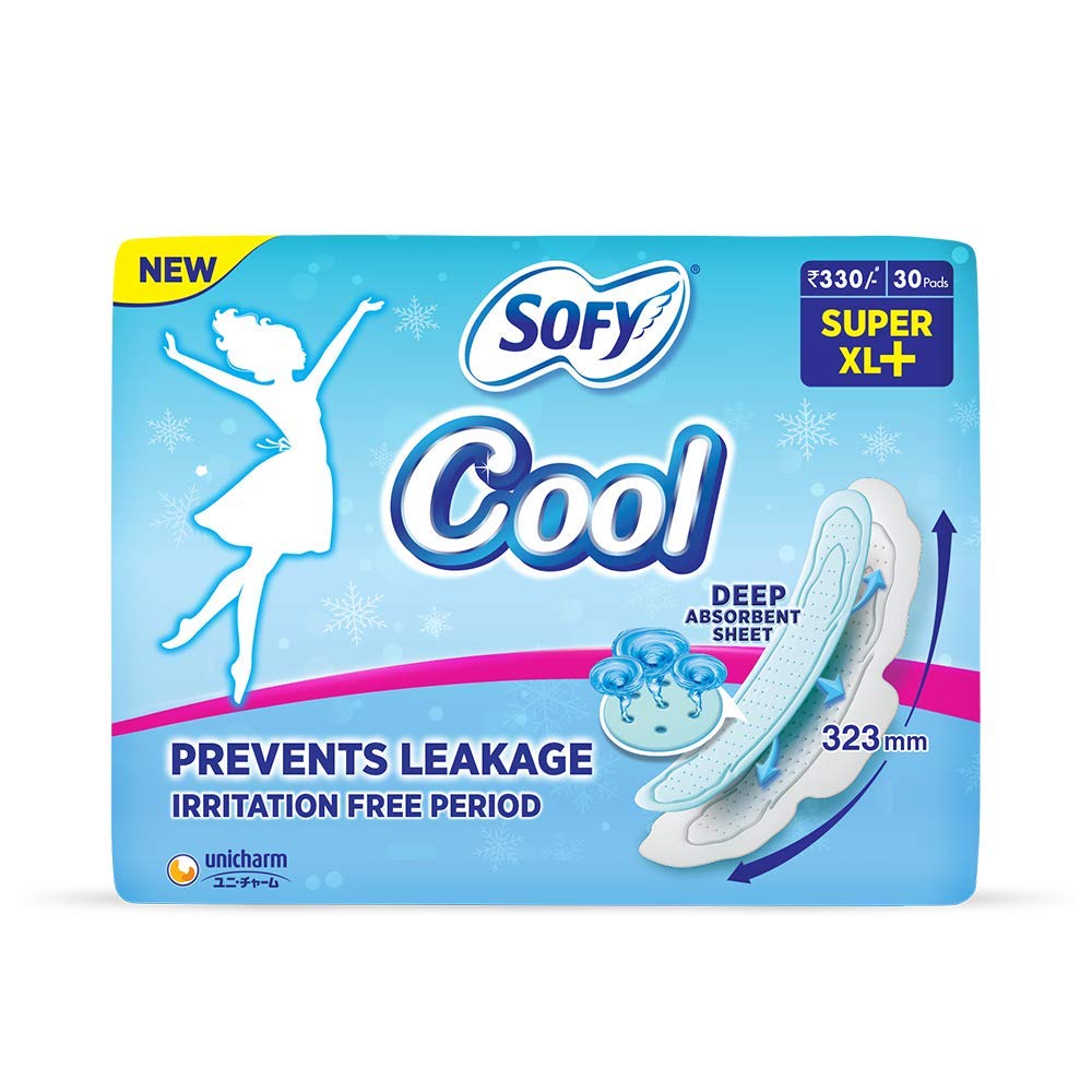 Buy Sofy Cool Sanitary Pads - 30 Pieces 