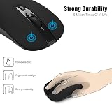 cimetech Wireless Mouse Silent Slim Portable 2.4G Laptop PC Mac 800-1600 DPI view 2