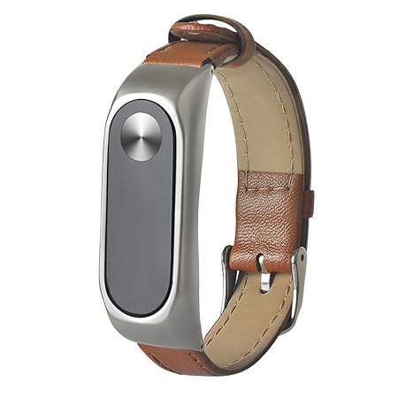 Cyond Sportuhren Armband, intelligentes Uhrenarmband, lässiges Uhrenarmband, Leder/Wear/Soft/Leder - Armband, für Xiaomi Miba
