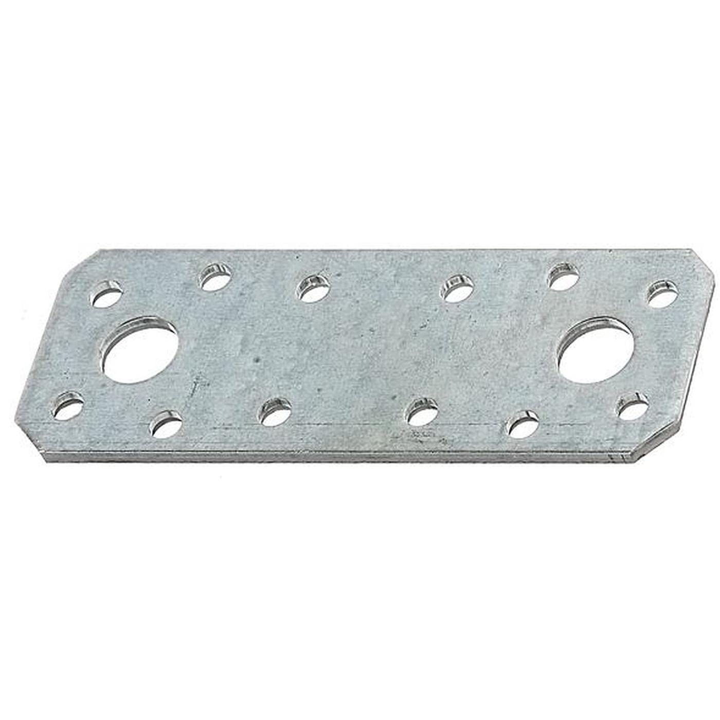 Connecting Plate, Large Pack, galvanised Steel 100 x 35 mm / 25 STK.