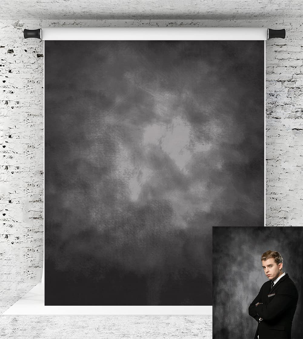 Kate Studio Backdrop Black Abstract Backdrop Grey texture Microfiber Portrait Background Grey Portrait Photography Backgrounds Professional Studio Background 1.5x2.2m
