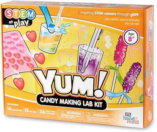 YUM! Candy Making Science Kit with 16 