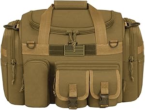 East West U.S.A Tactical Outdoor Multi Pockets Heavy Duty 18" Duffel Bag