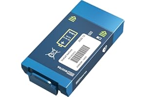 AMOUVES M5070A Battery AED Battery Replacement Defibrillator Battery for AED Defibrillator Compatible with Philips AED Defibrillator Easy to Install (Blue)