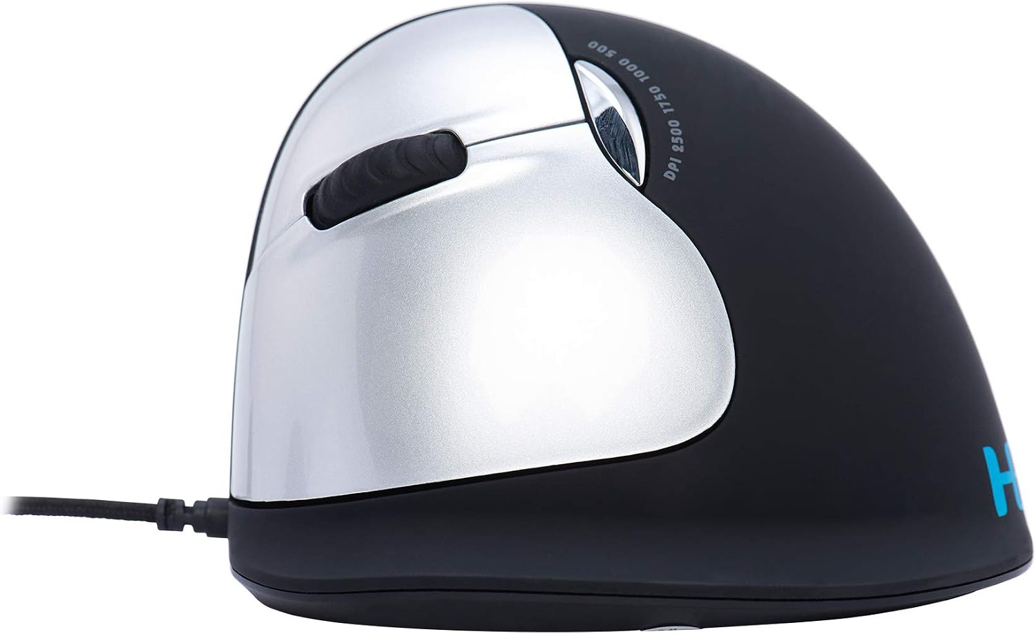 R-Go HE Break Mouse - Ergonomic mouse - Anti-RSI Software - Large (Hand Size above 185mm) - Left Handed- Wired - Image 5