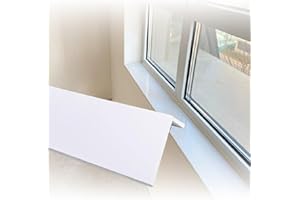 SHENJIA Acrylic Window Sill Cover, Waterproof Window Sill Capping for Easy Installation and Protection, Home Window Sill Remo