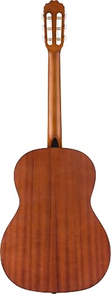 Fender FA-25N Classical Acoustic Guitar Natural Walnut Fingerboard view 4