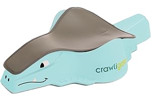 CRAWLIGATOR Tummy Time Mobility Toy for Infants 4-12 Months (Mint)