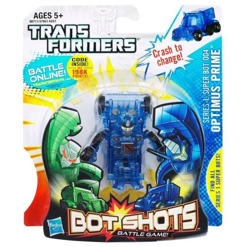 Optimus Prime Chase Bot Shots Battle Game Series 1 Vehicle