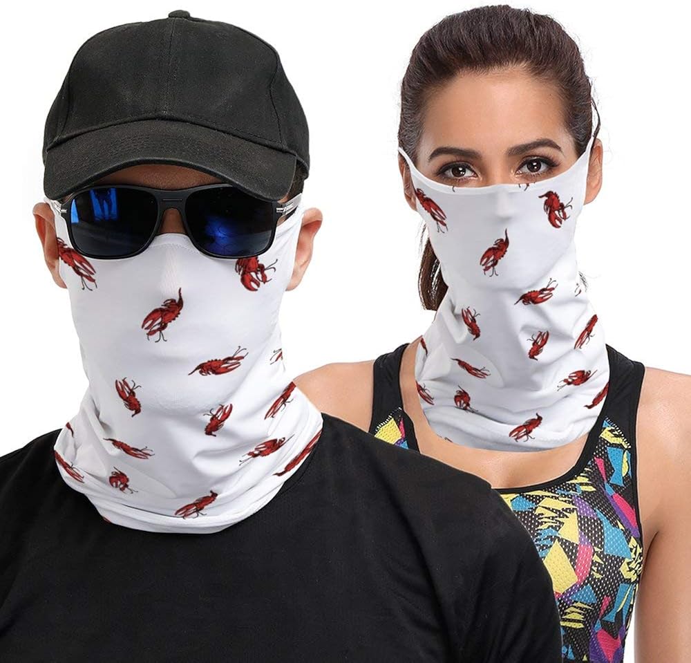 Unisex Balaclava Neck Gaiter Scarf Headwear Breathable Bandana You're