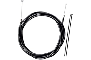 SKLK-SEL 100" Universal Throttle Cable for 269 Rotary Go Kart Cart Mini Bike Minibike 100" Throttle Cable for 196cc 5.5hp MB200 200cc 6.5hp Pit Bike