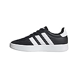 adidas Men's Barreda Sneaker, Black/White/Black, 11