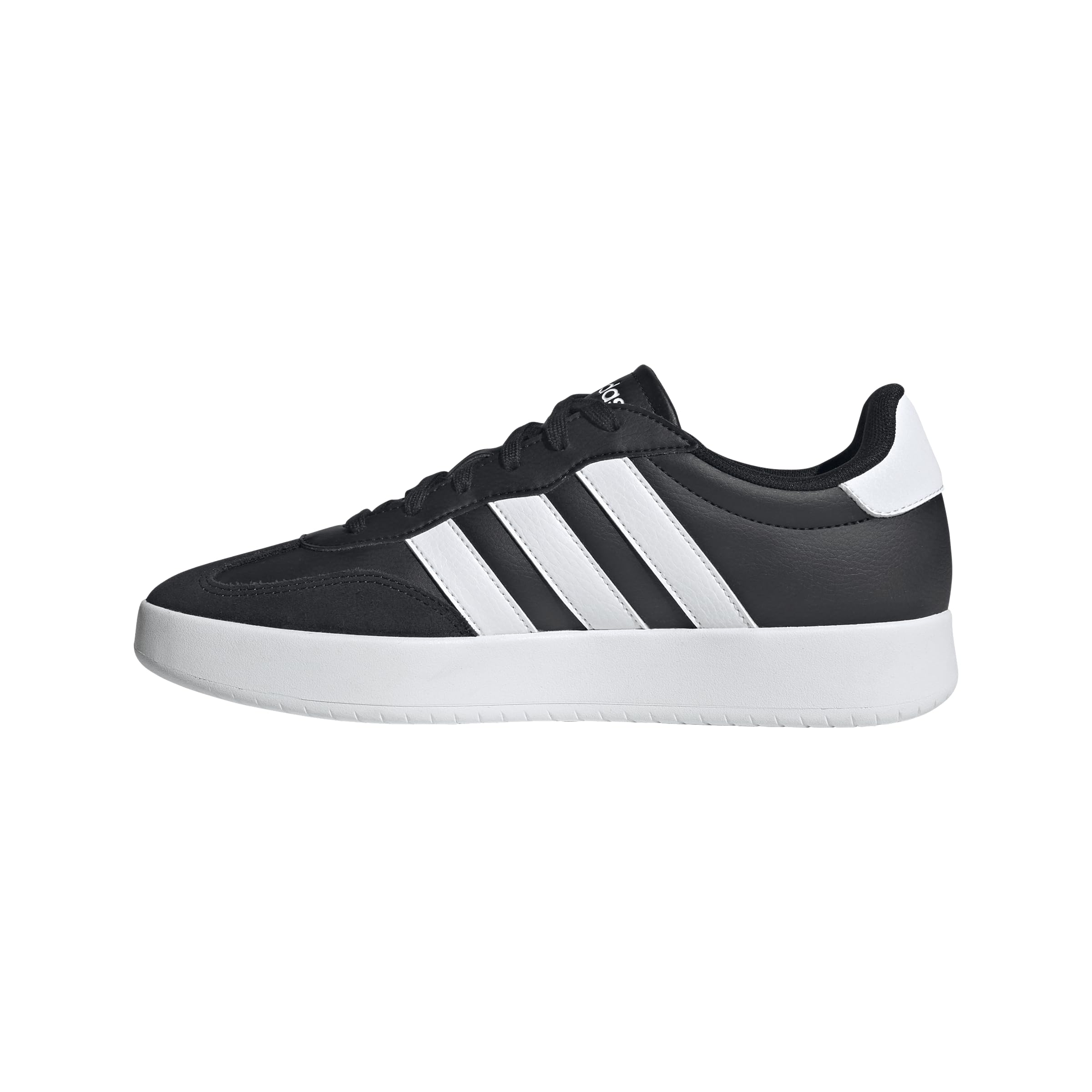 adidas Men's Barreda Sneaker, Black/White/Black, 11