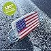 AUTOBOXCLUB US Flag - Old EZ Pass, IPass, IZoom Tag Holder/Transponder Holder/Toll Pass Windshield Mount/Made in USA/Premium Quality with Genuine Reclosable Mounting Strips