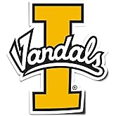 Desert Cactus University of Idaho Vandals U of I Vinyl Decal Laptop Water Bottle Car Scrapbook Sticker (IND 005)