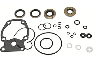 SEASIERRA Boat Marine 396351 Gearcase Seal Kit for Johnson Evinrude 18 20 25 30 35 HP Outboards Replacement 0777559 Sierra 18-2658