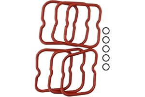 Valve Cover Gasket and Seal Kit for Dodge Cummins 89-98 12V 6BT 5.9L, 12-Piece Replacement