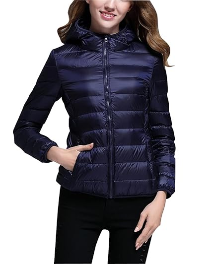 Chaquetas de plumas ligeras mujer Clearance