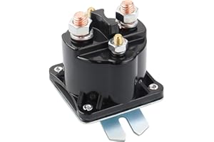 HNEEKYR Dump Trailer Solenoid 4 Terminal Monarch Bucher 07522 KTI Unit KTI 391-2-C for Intermittent Duty Solenoid Relay 100 AMP Replaces SAZ4201GJ 391-2-C 070009 190107 12V