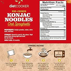 (Pack of 10) DIET COOKER Premium Shirataki