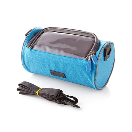 VADOOLL Wasserdicht Fahrrad Radfahren Lenkertasche Lenker Beutel Handy Halterung Bildschirm Touch Tasche mit abnehmbarem Schu